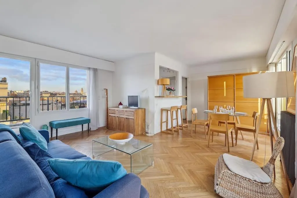 Exceptional Apartment-terrace-eiffel Tower דירה פריז